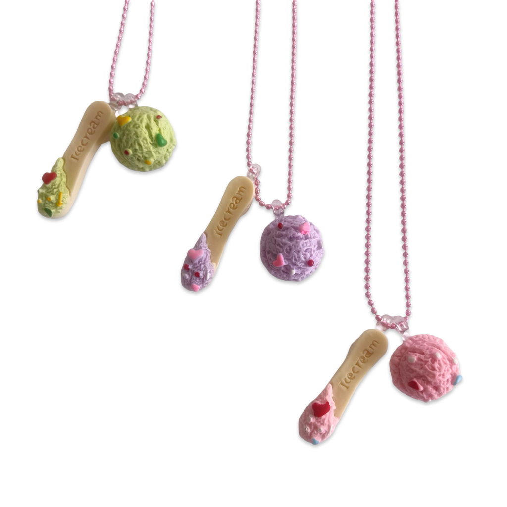Gelato Necklace I Charm Necklace I Ice Cream I Handmade