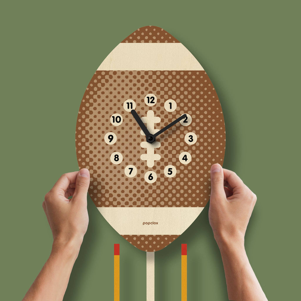 Football Pendulum Clock