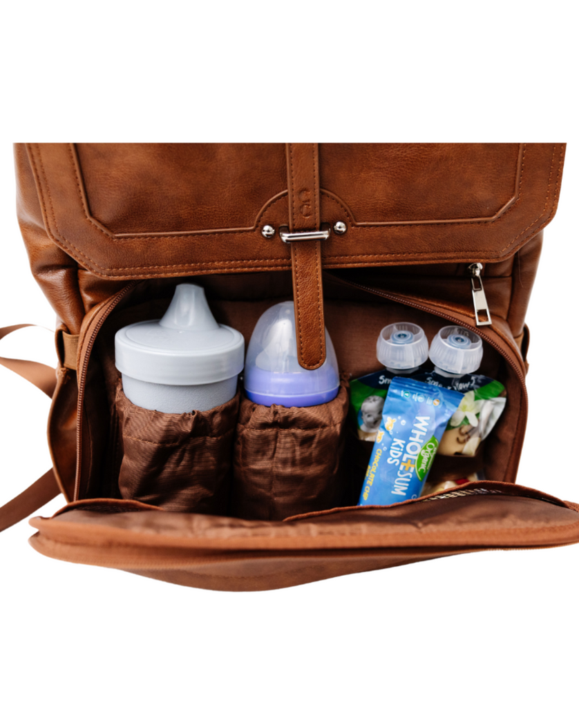 Citi Collective Citi Navigator Diaper Bag - Saddle Brown