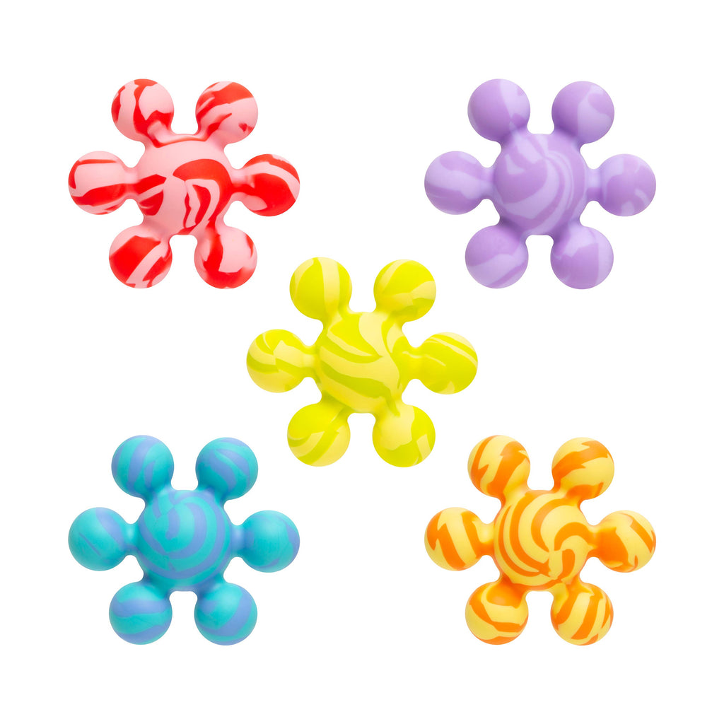 Joinibbles Silicone Teether Toys, 5 Pack