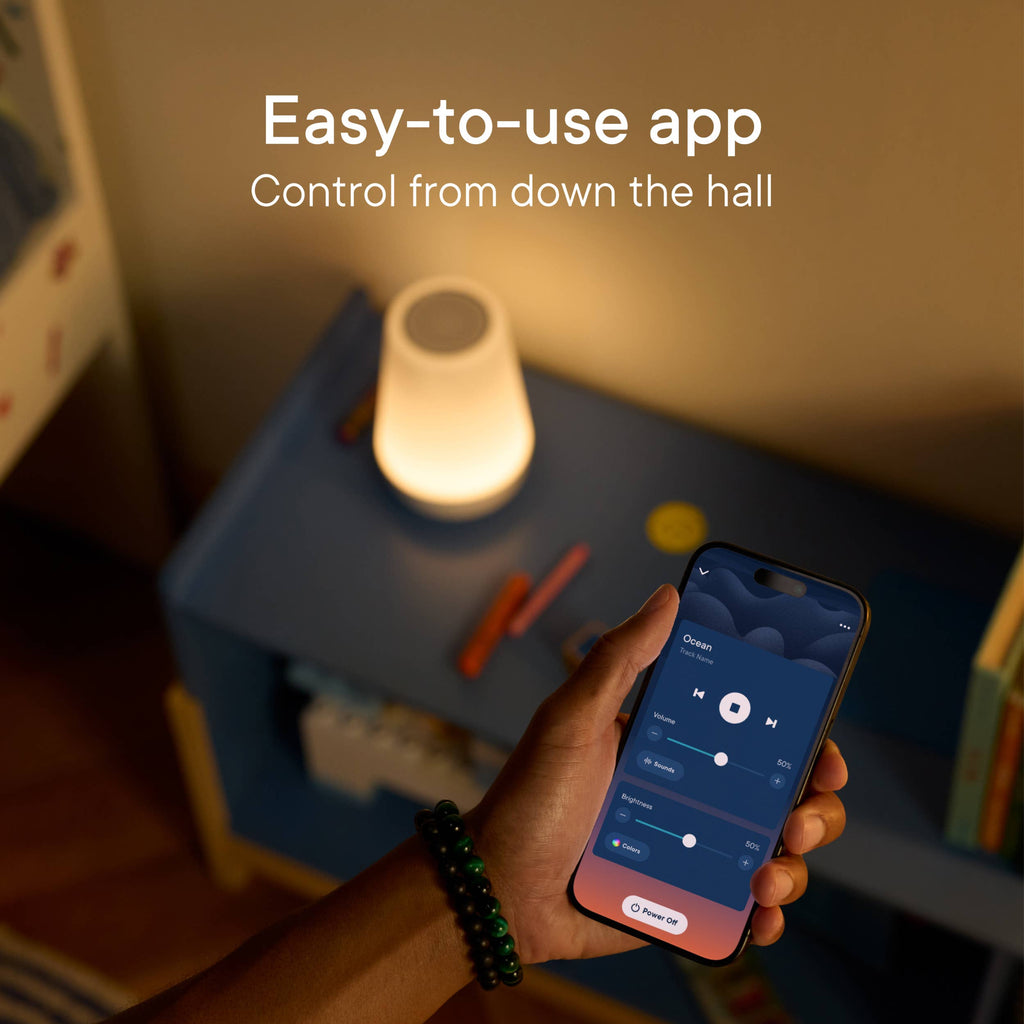 Hatch Rest 2nd Gen Sound Machine, Night Light, Time-to-Rise