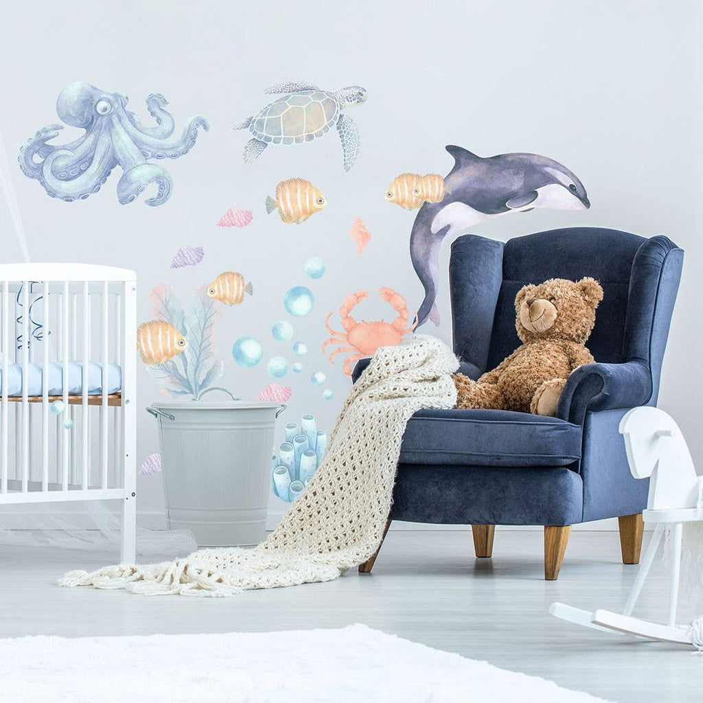 Wall Sticker | Ocean Animals II