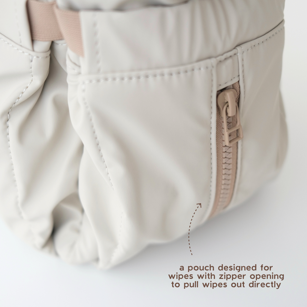 MARSU diaper bag//Cream