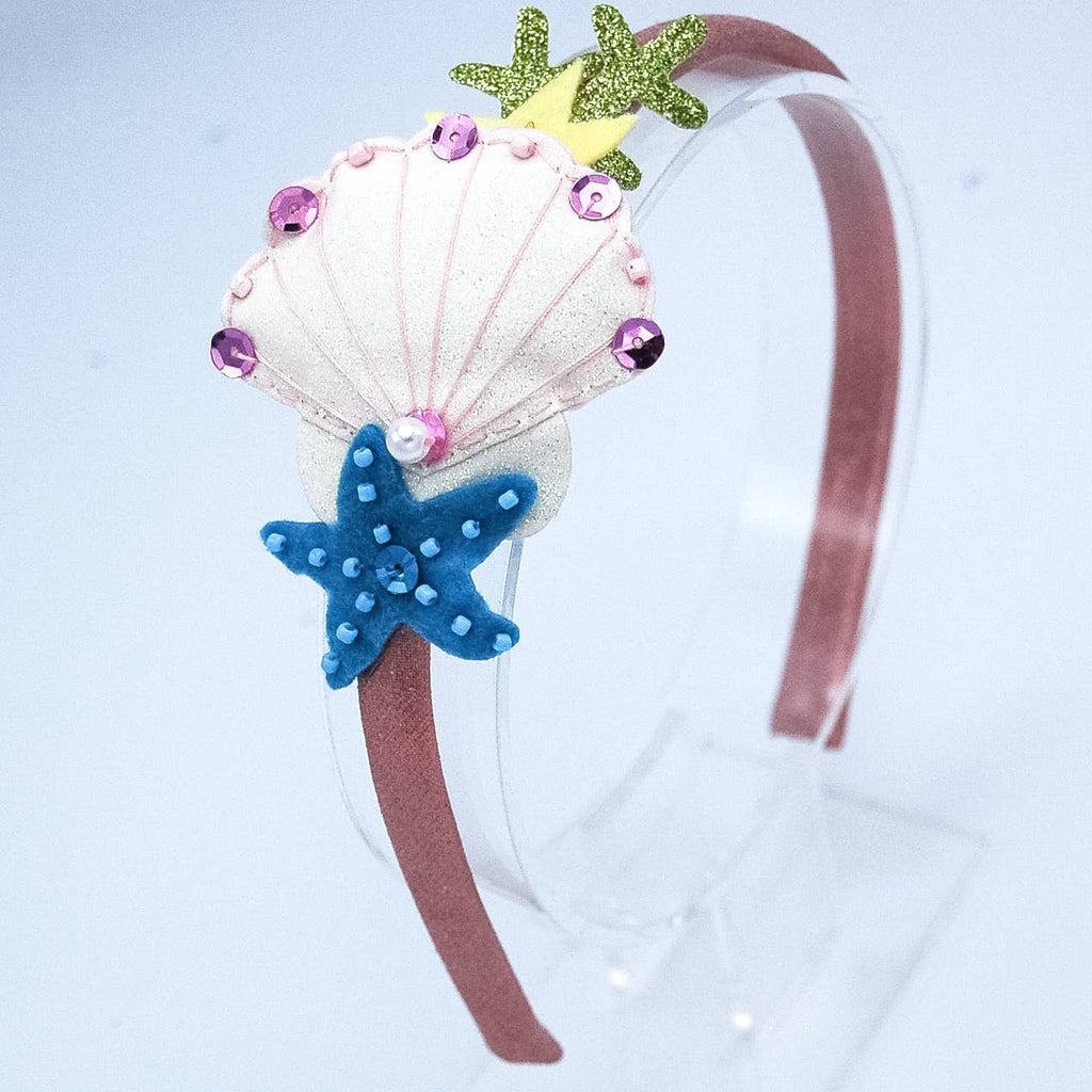 Coral Reef Headband- Coral Pink
