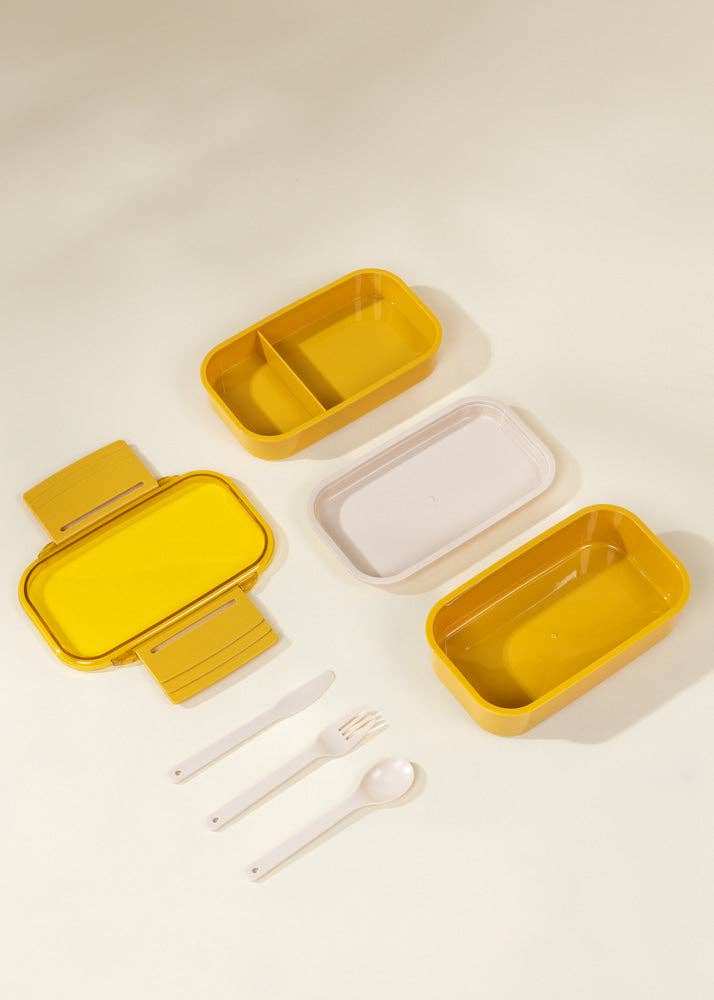 Leak Proof Stackable Lunch Container Golden Hour