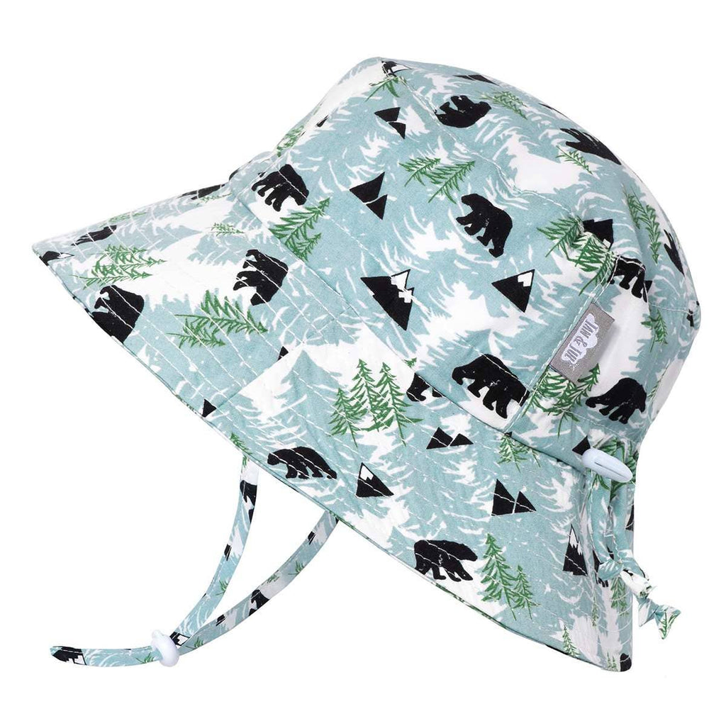 Bear | Cotton Bucket Hat: S