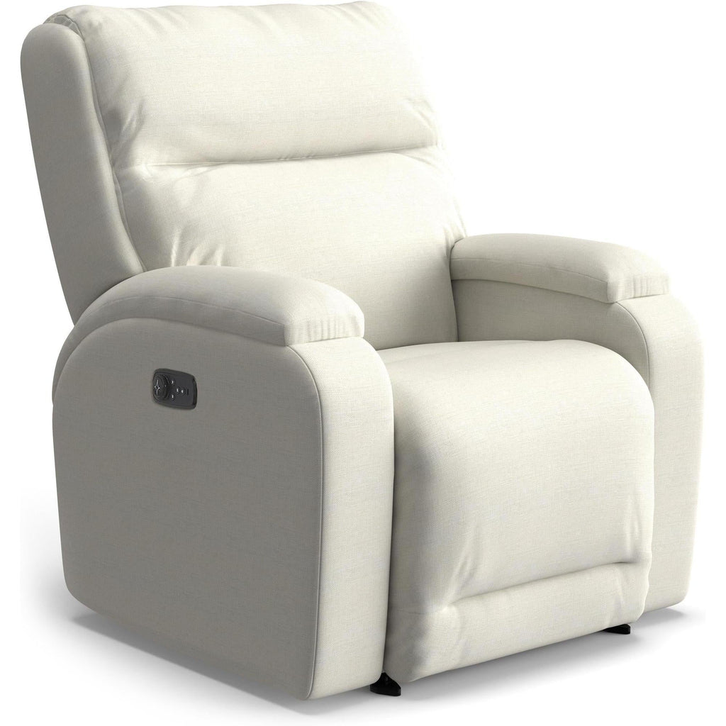 Storytime Maverly Power Cozzia Swivel Glide Recliner with Heat & Massage