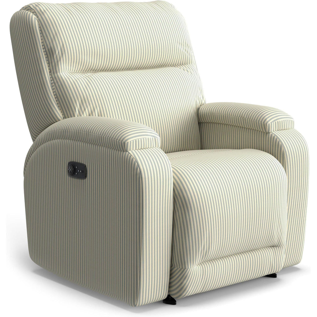 Storytime Maverly Power Cozzia Swivel Glide Recliner with Heat & Massage