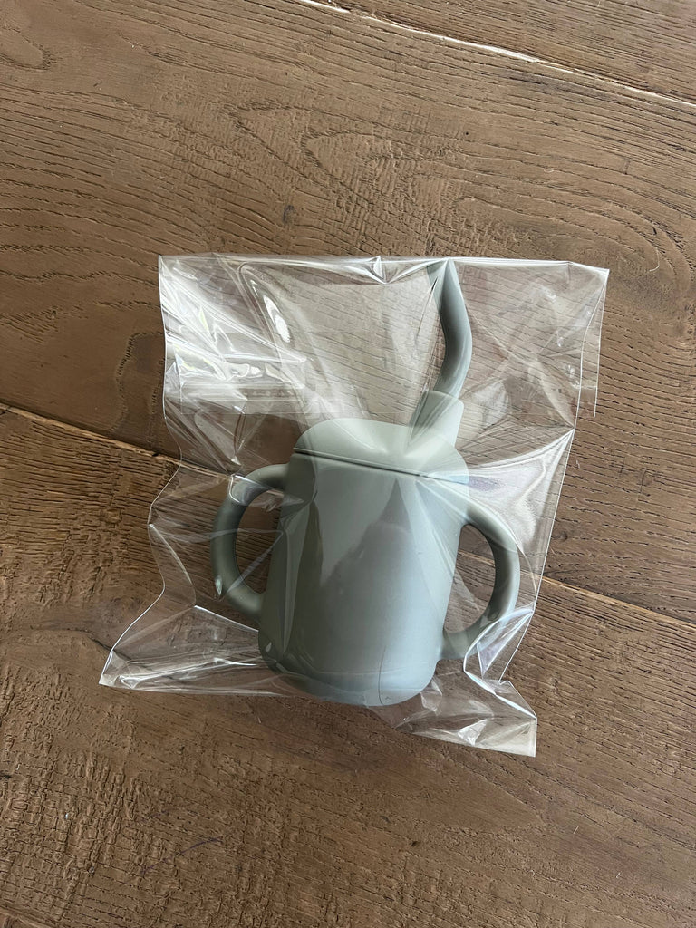 Sippy Cup with Straw- Blush