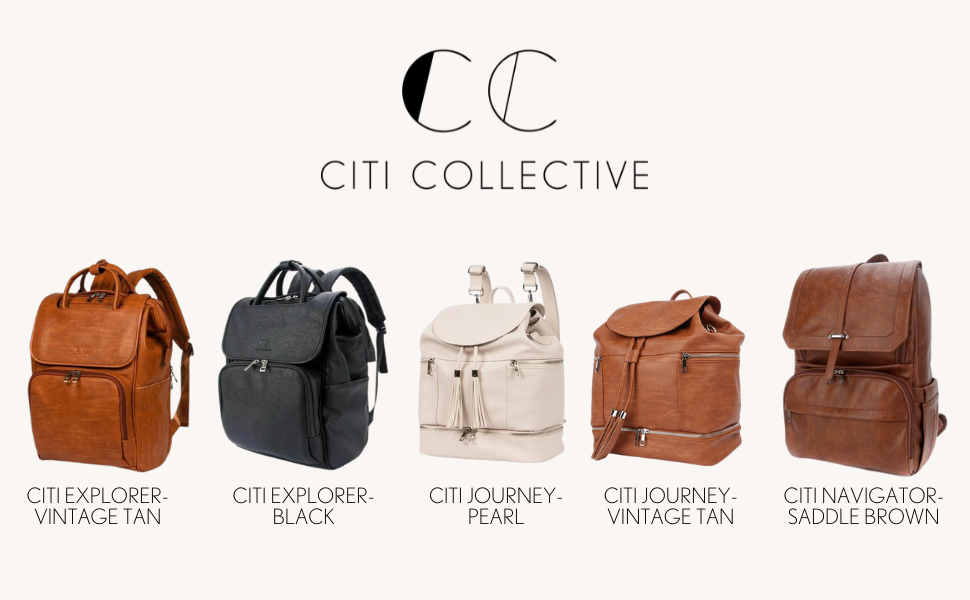 Citi Collective Citi Explorer Diaper Bag - Vintage Tan