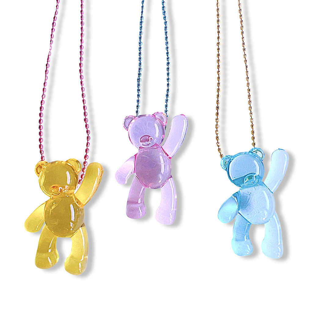 Pop Cutie Jelly Bear  Kids Necklace