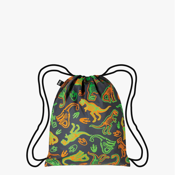 Dinosaur Skeleton Medium Reflective Backpack