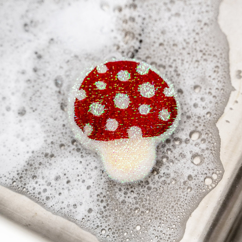 Mushroom Scrub Sponge | 2pk