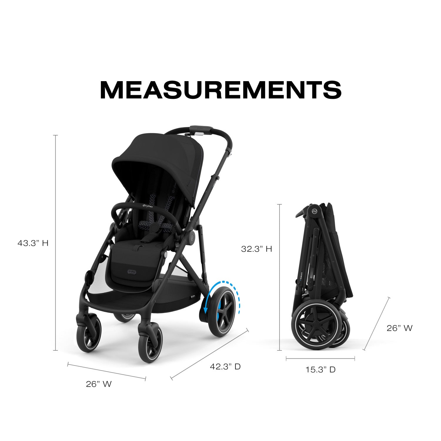 Aldea Home & Baby | Gazelle S Stroller