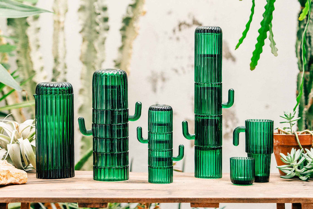 Saguaro Stacking Cactus Glasses