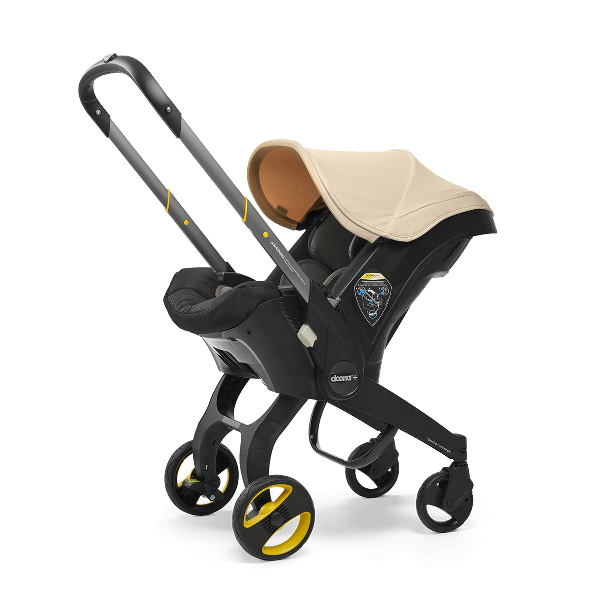 black and gold car seat and stroller Doona + Car Seat & Stroller – Aldea Home & Baby