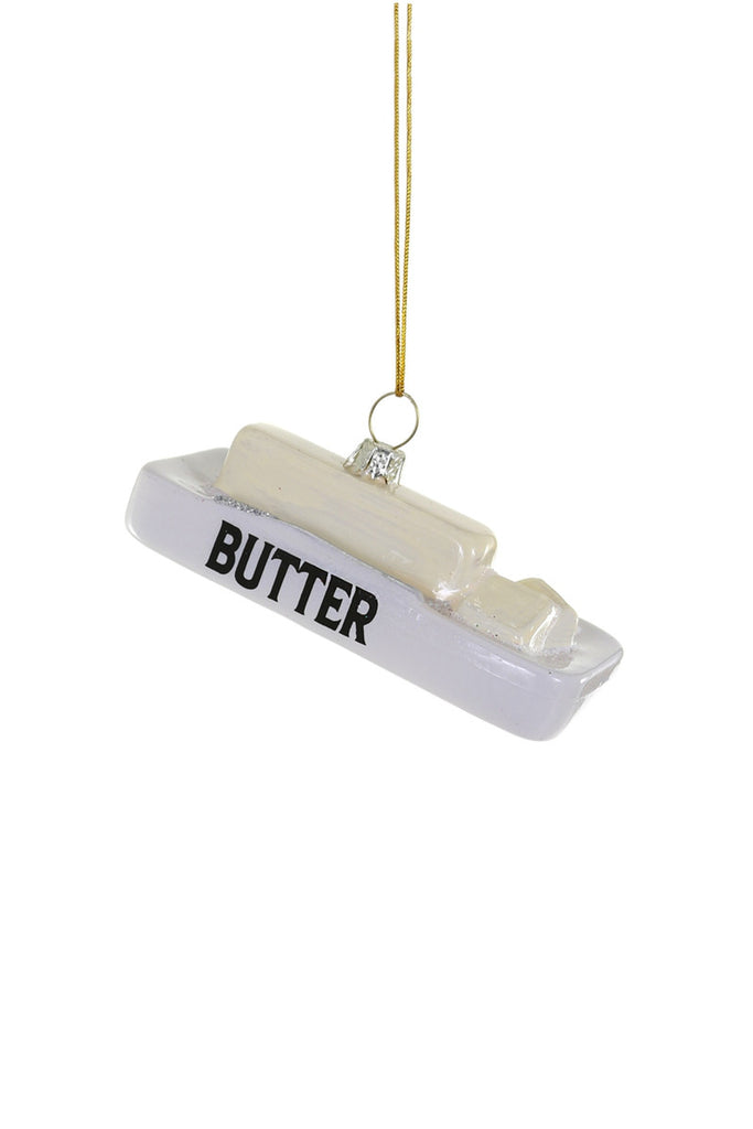 BUTTER AND BUTTER DISH