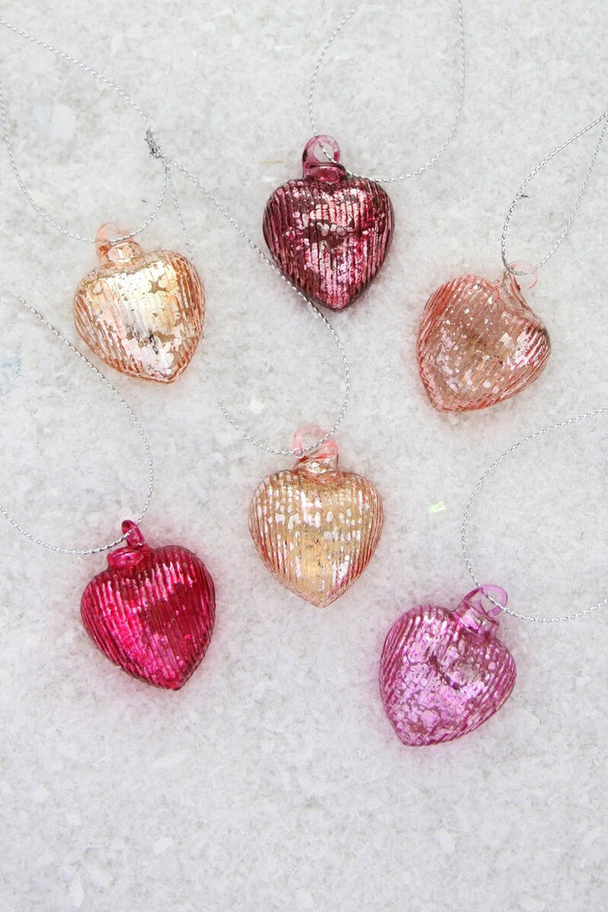 HEARTFELT SMALL STRIPED Ornament