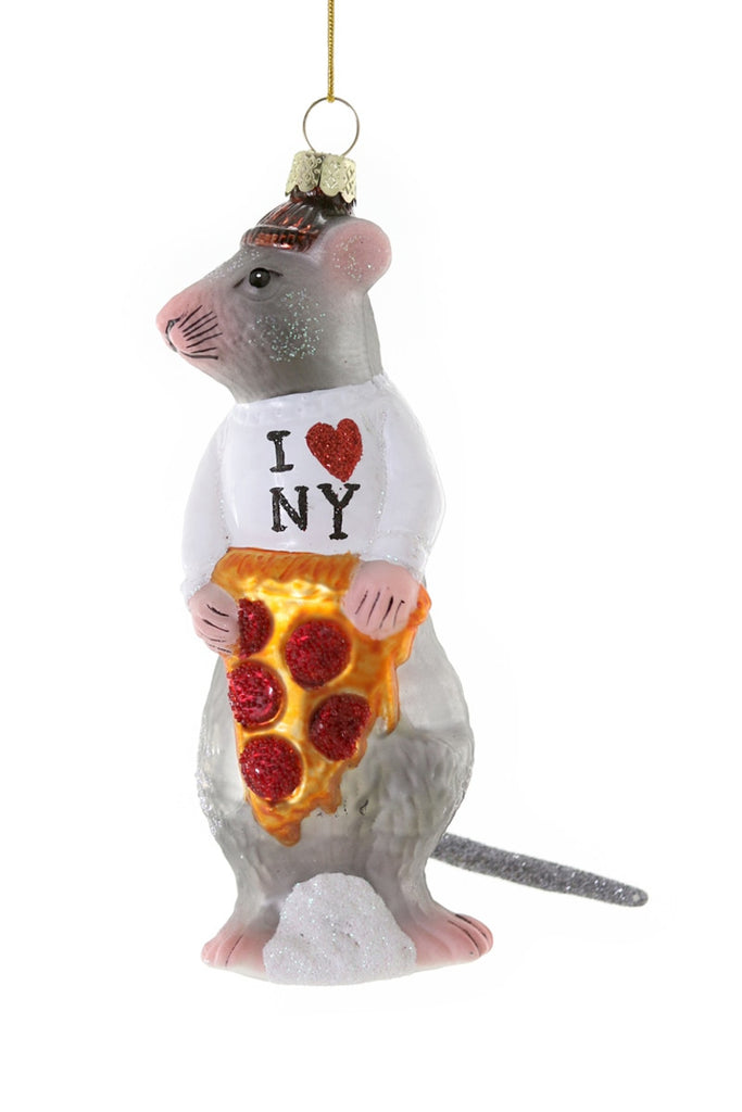 NYC RAT Christmas Ornament