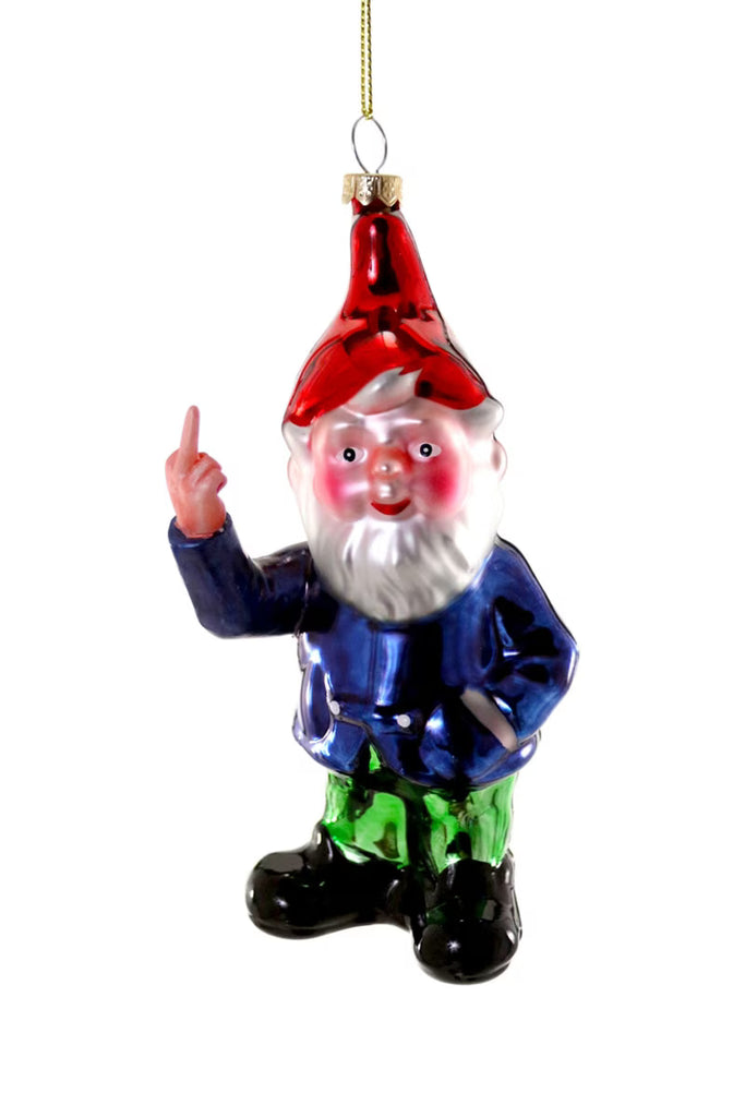 Naughty Gnome Ornament