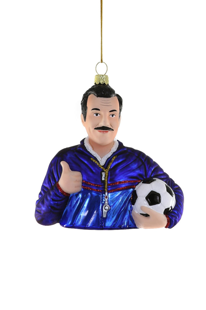 TED LASSO Christmas Ornament