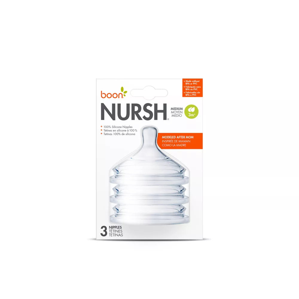NURSH Silicone Bottle Nipples