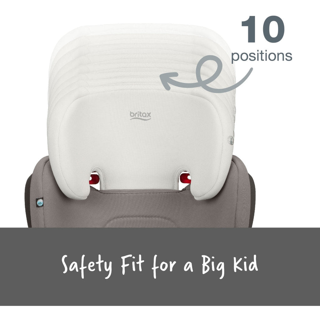 Britax Highpoint Backless Belt-Positioning Booster Seat with Safewash