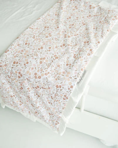 Dainty Floral Blanket