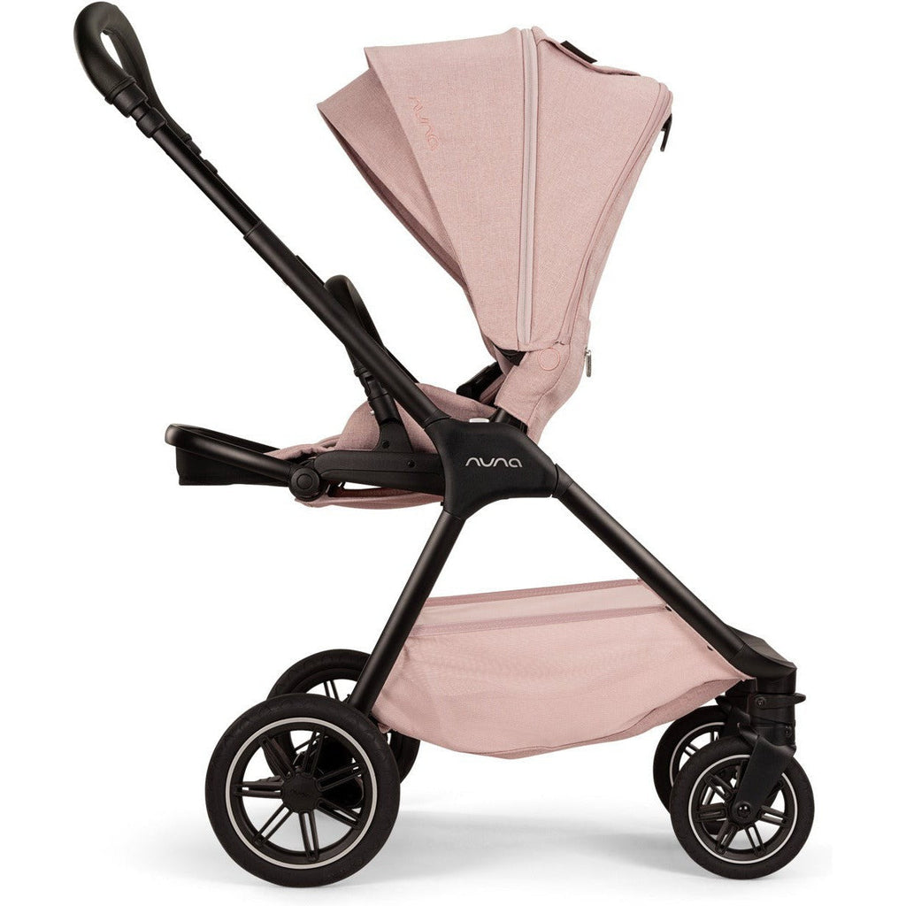 Nuna Triv Next Stroller with Magnetic Buckle | Thistle Collection