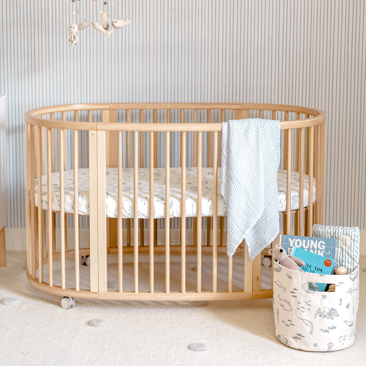Stokke Sleepi Bed Fitted Sheet by Pehr V3 – Aldea Home & Baby