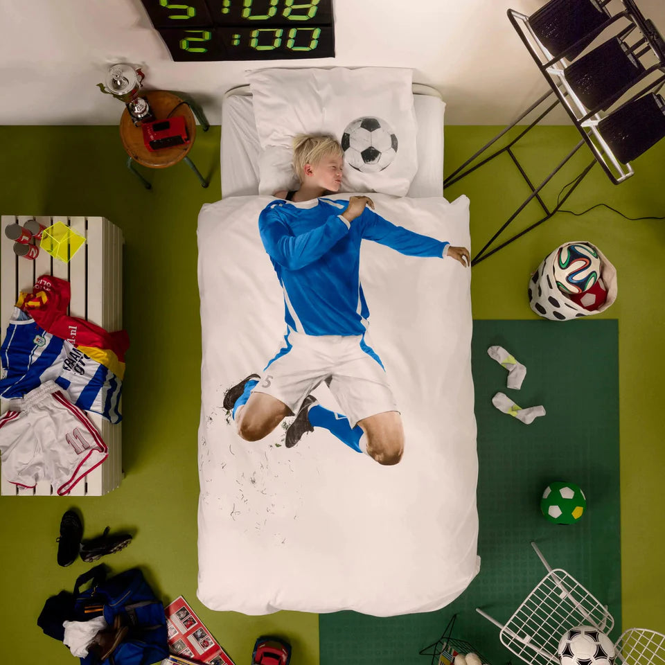 Soccer Duvet and Pillowcase