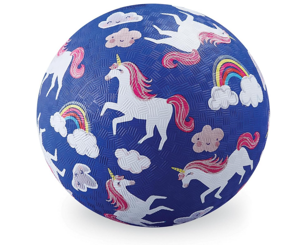 5" Playground Ball/Purple Unicorn