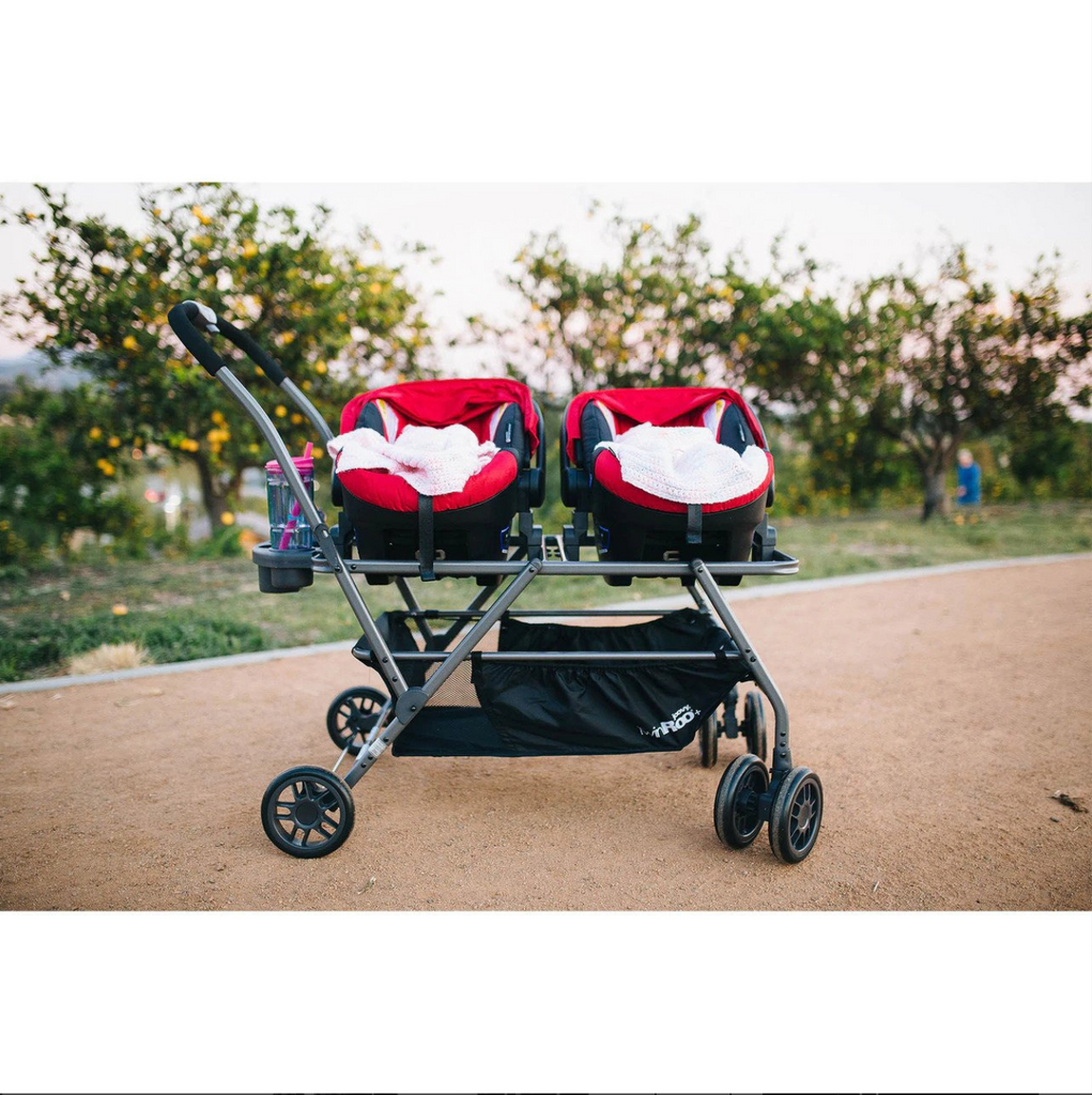TwinRoo + Infant Car Seat Frame Double Stroller