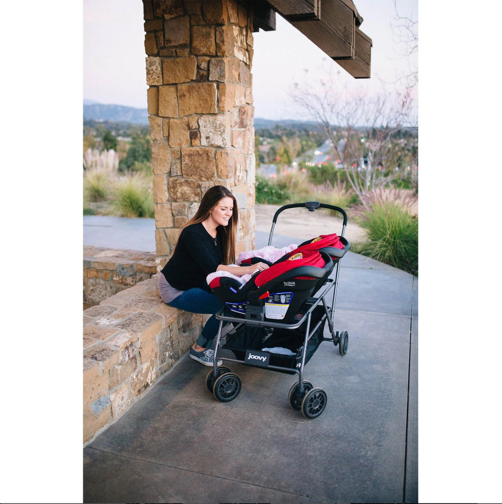 TwinRoo + Infant Car Seat Frame Double Stroller