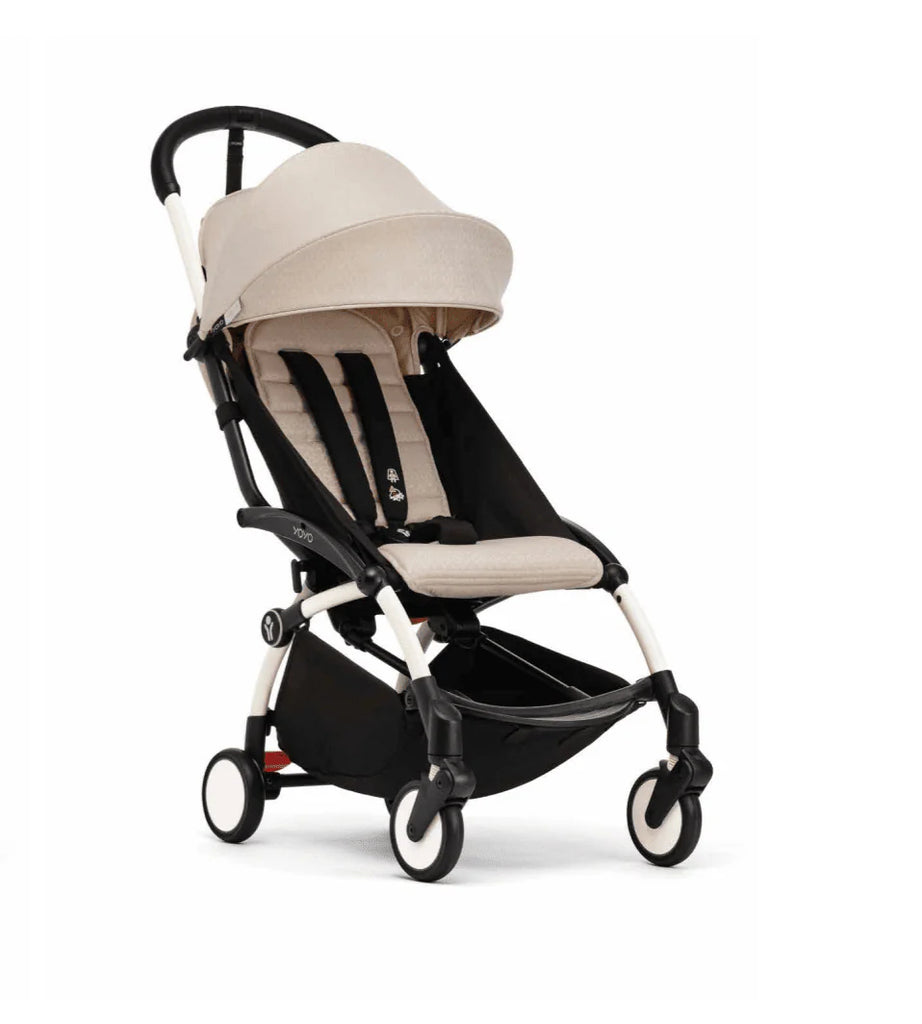 Stokke YOYO 6+ Complete Stroller - Bonpoint Beige Collection