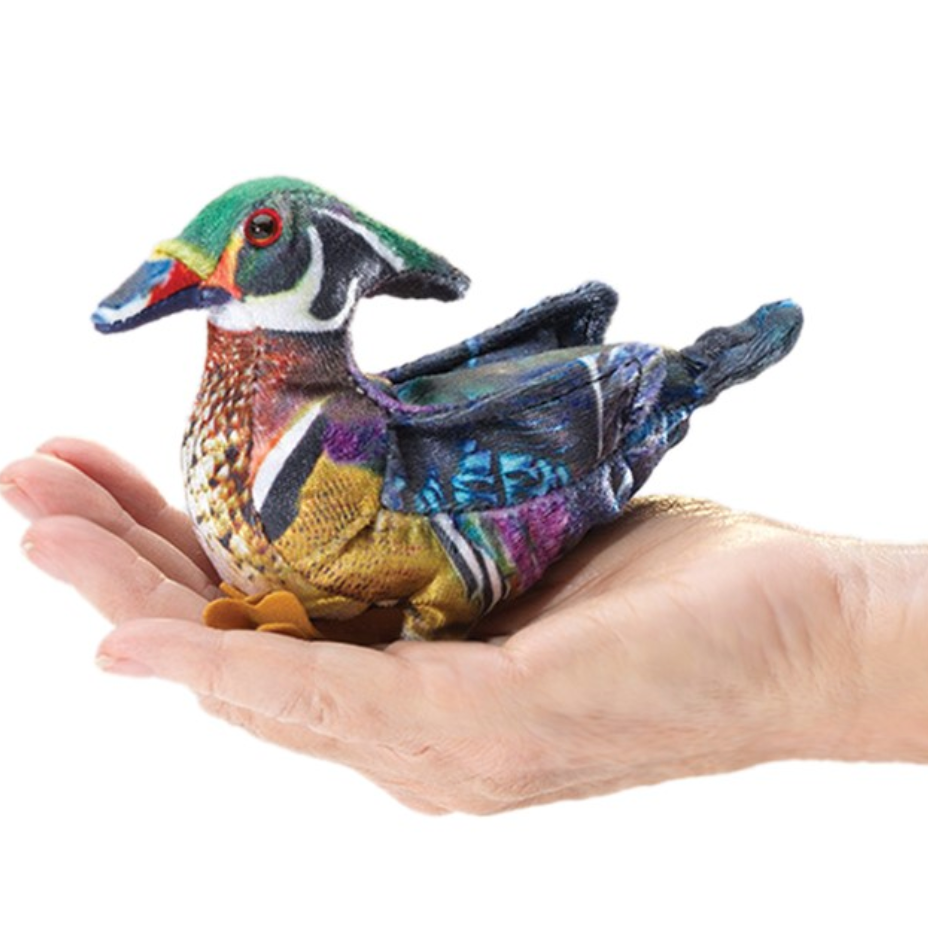 Mini Wood Duck puppet