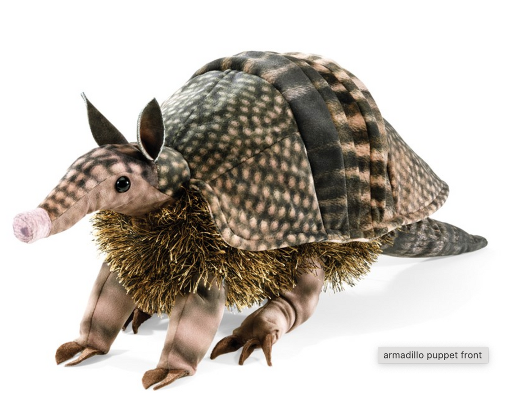 Armadillo Hand Puppet