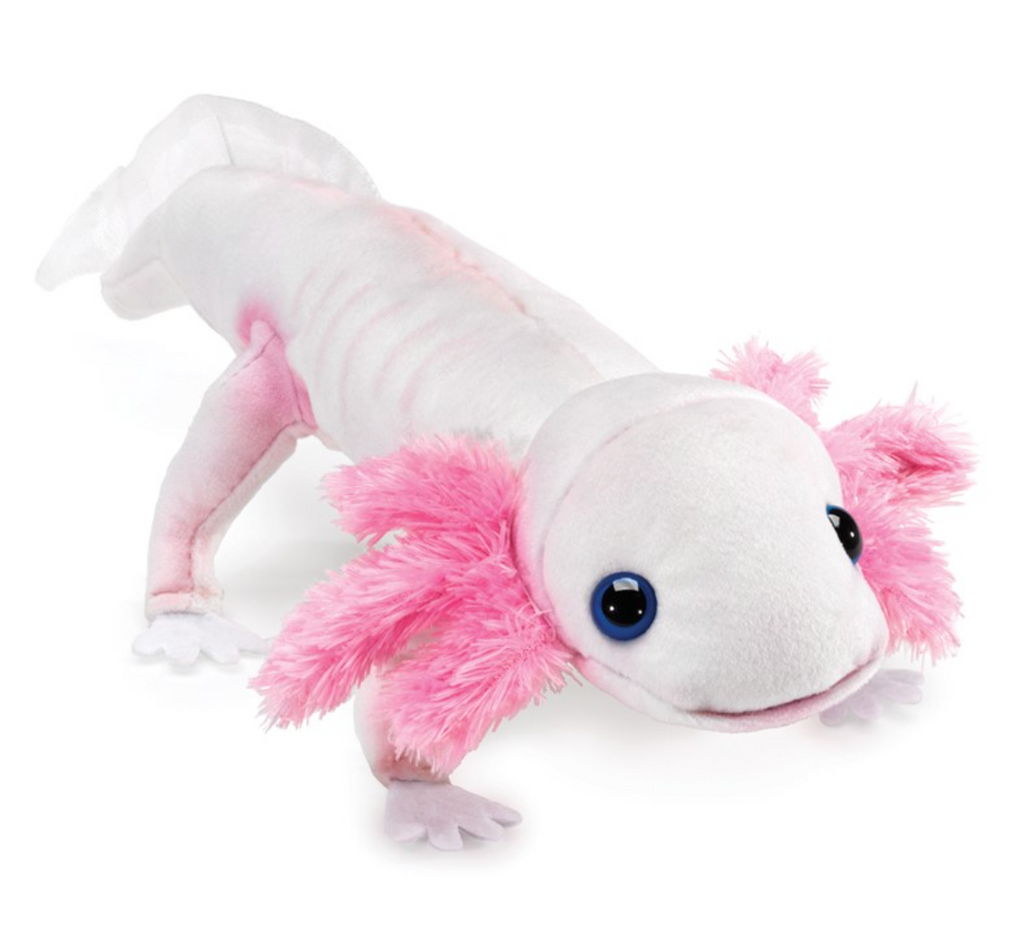 Axolotl Hand Puppet
