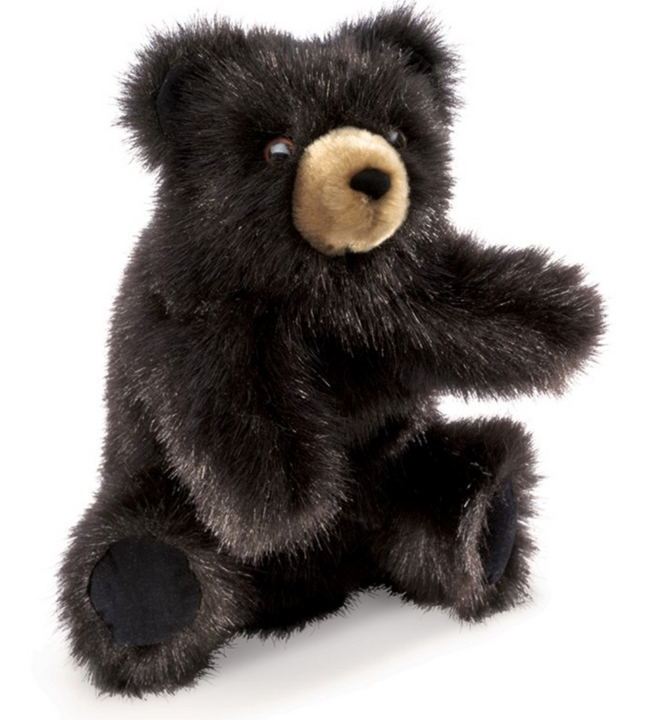 Baby Black Bear Puppet