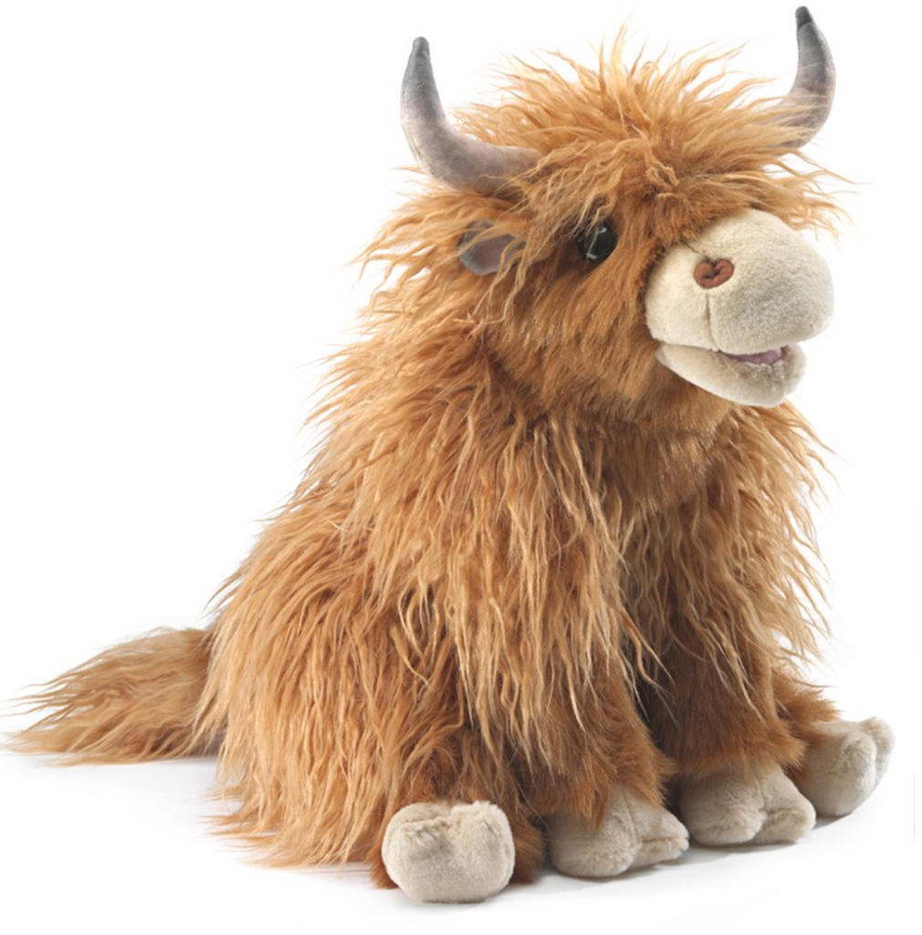 Highland Cow Puppet