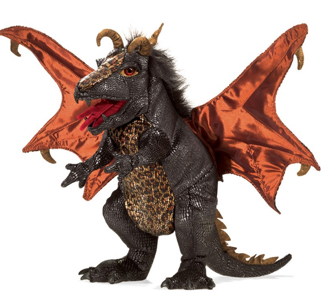 Black Dragon Puppet