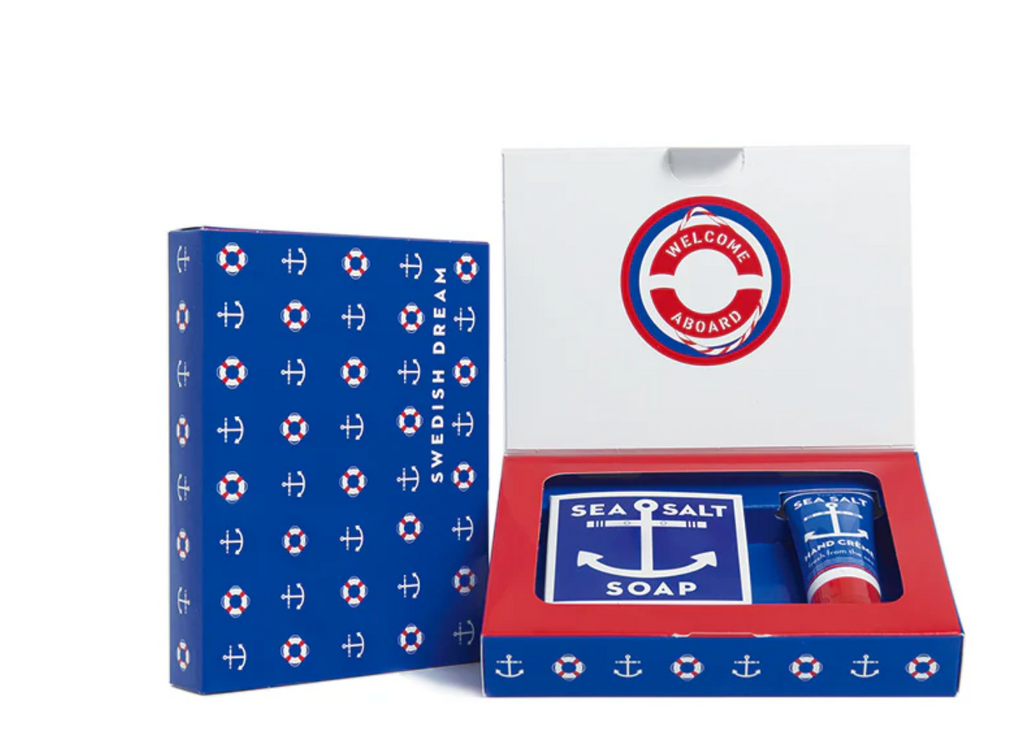 Swedish Dream Sea Salt Soap & Hand Creme Gift Box