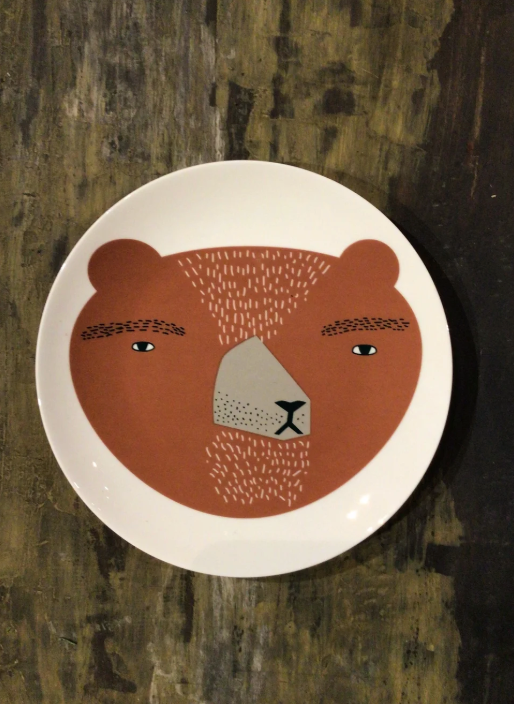 Bear Plate 21cm
