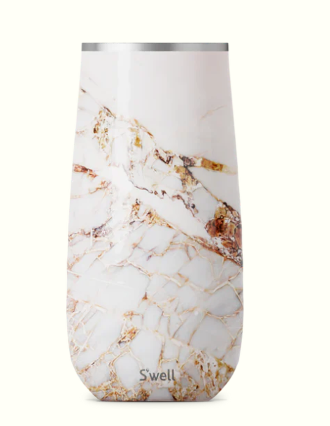 Champagne Flute- Calacatta Gold