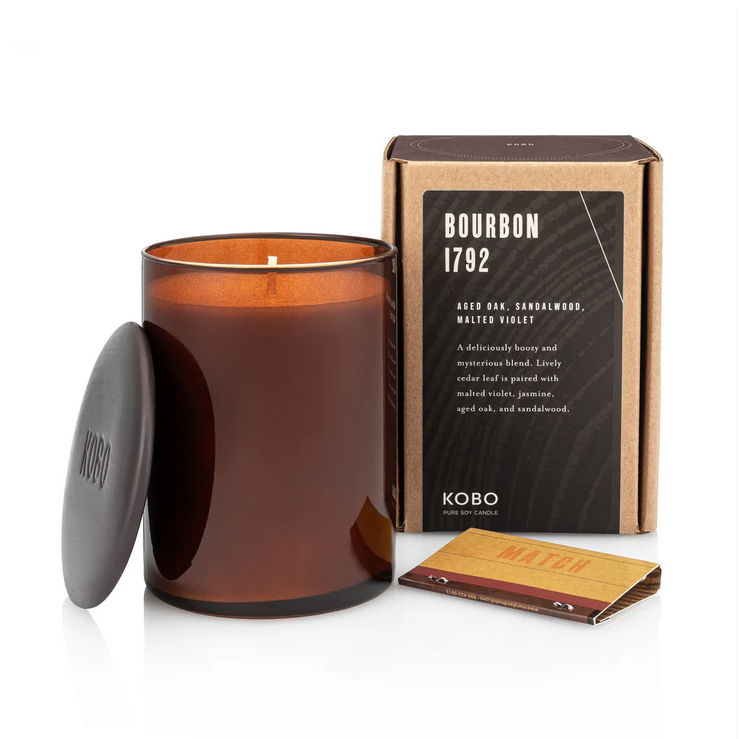 Bourbon 1792 Candle