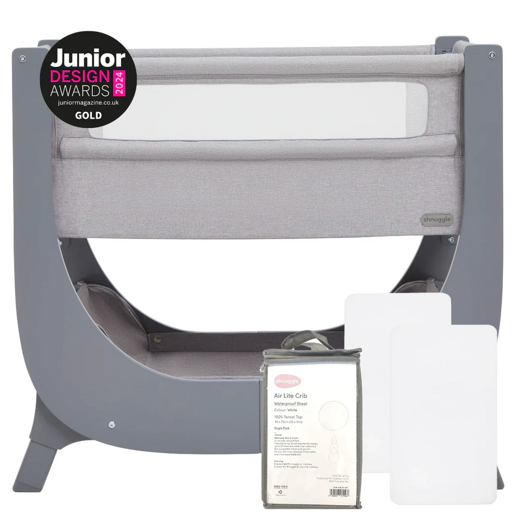 Shnuggle Air Lite Bedside Crib