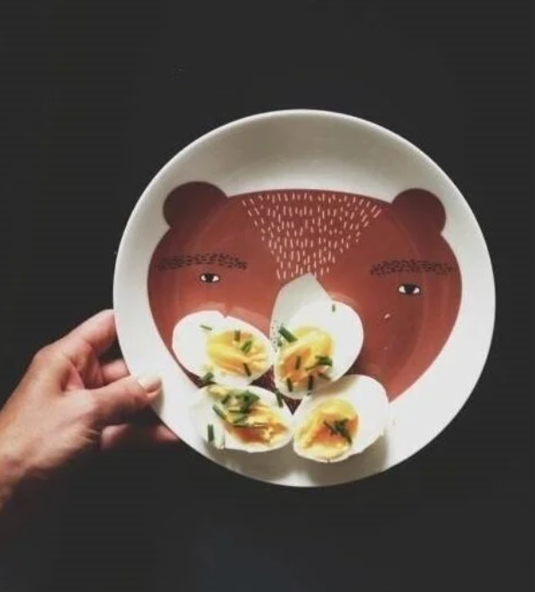 Bear Plate 21cm