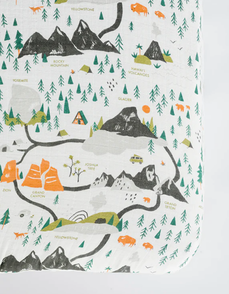 Clementine: National Parks Crib Sheet