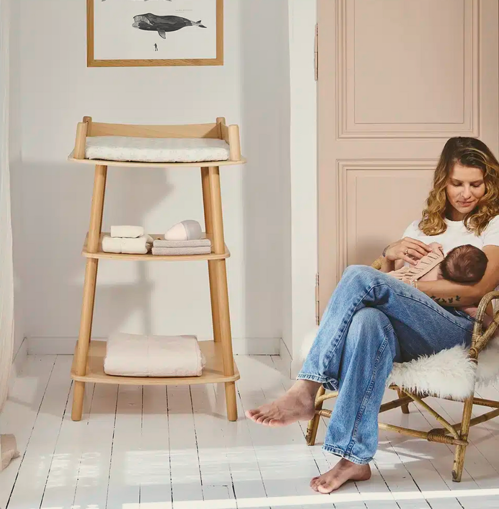Charlie Crane PAGO Changing Table w Mattress