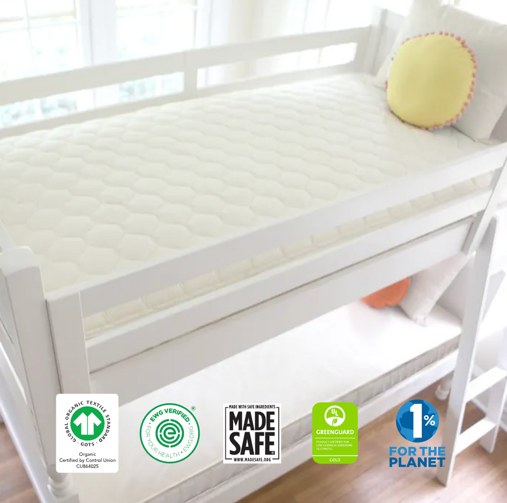 Naturepedic 2-in-1 Waterproof Organic Kids Mattress